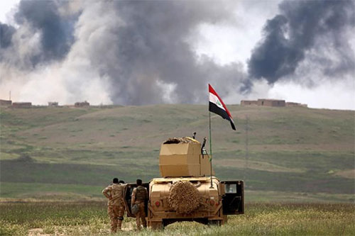 Las perdidas terroristas en una semana de ofensiva por Mosul